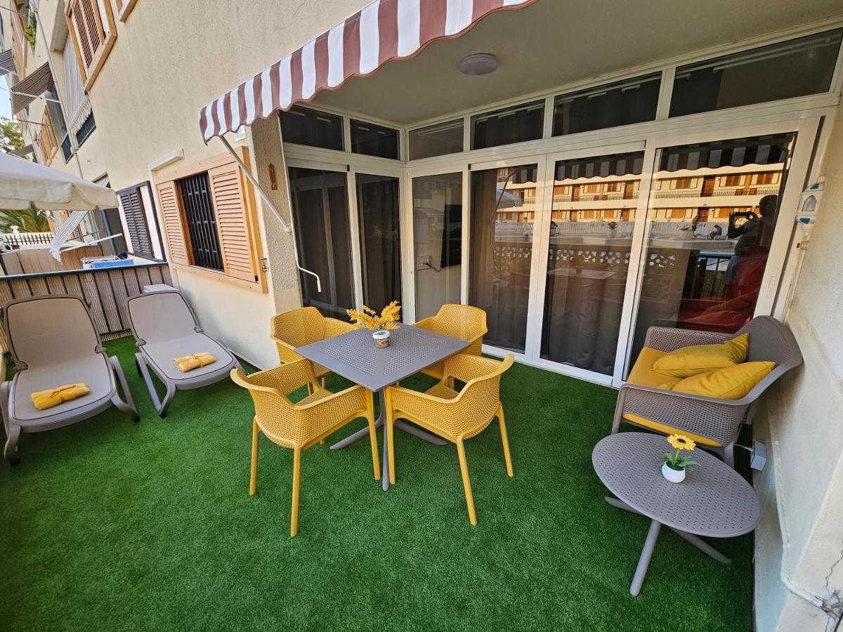 Fayser 108 Beachfront With Direct Pool Access From Terrace Arona  Exterior foto